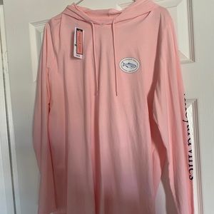 Pink vineyard vines long sleeve shirt